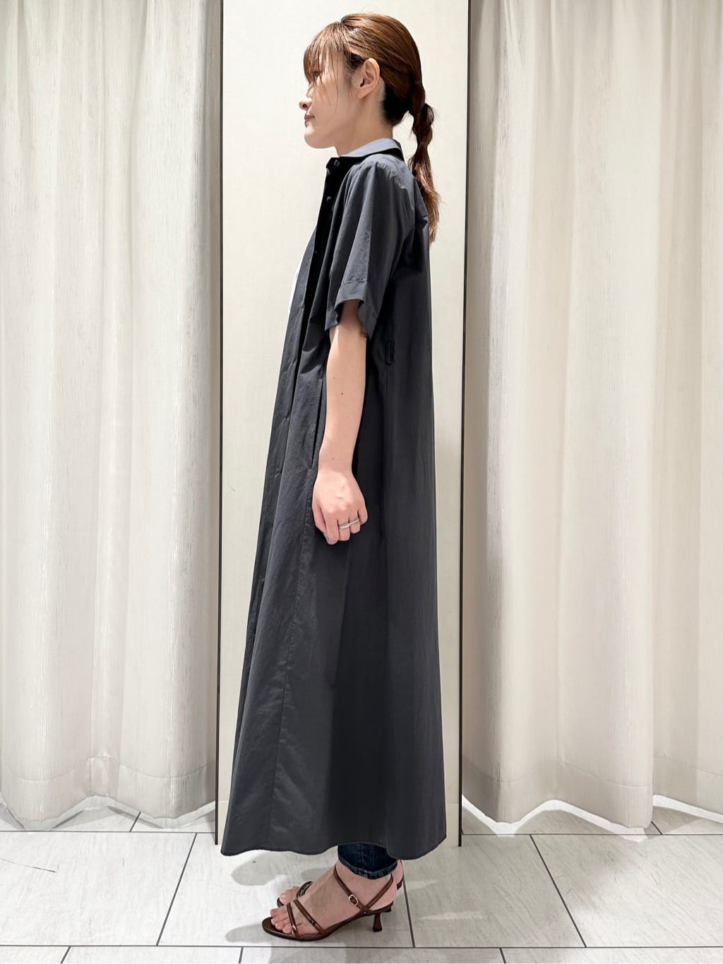 komiさんの「UNTITLED｜【Healthy DENIM&times;UNTITLED】別注 R Mrytle（リマートル）テーパードデニム」を使ったコーディネート