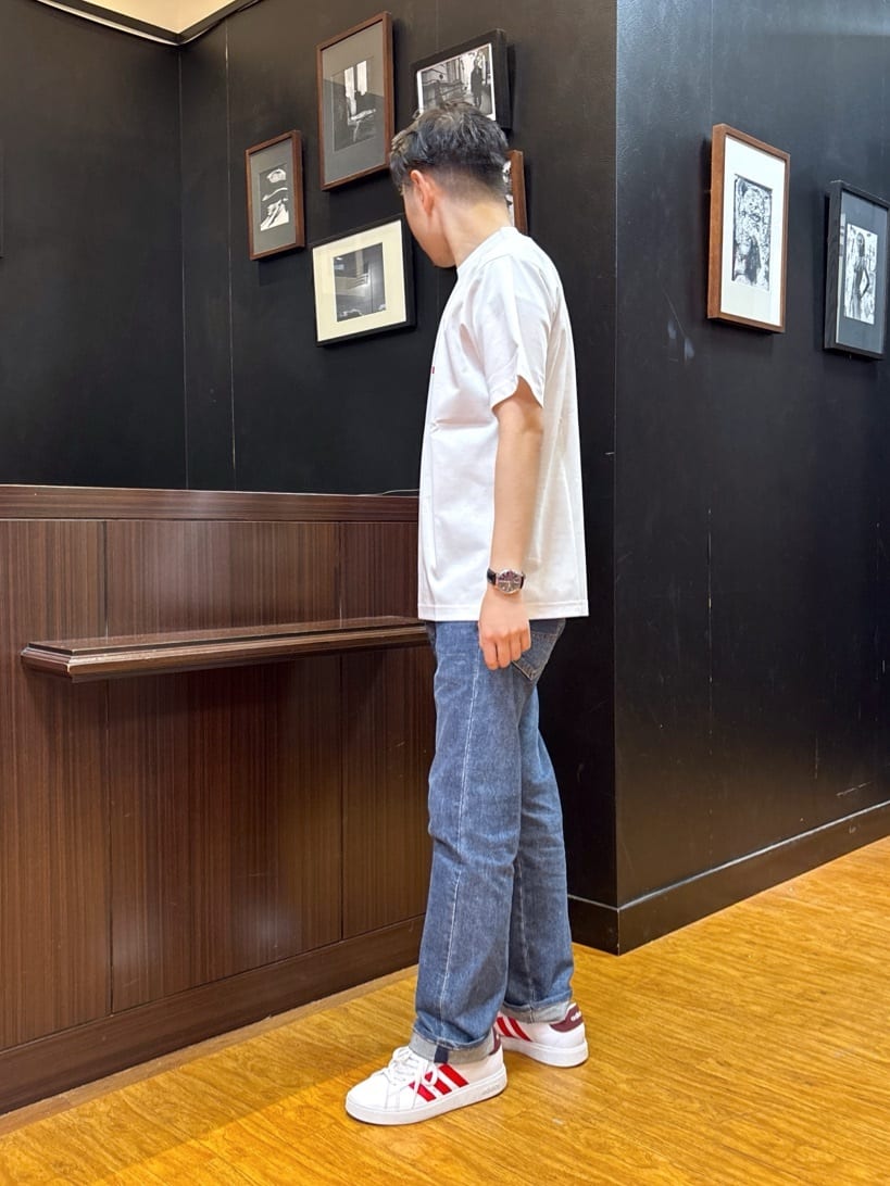 KEIさんの「TAKEO KIKUCHI｜【モンスターストレッチ】日本製 ウォッシュド デニムパンツ」を使ったコーディネート