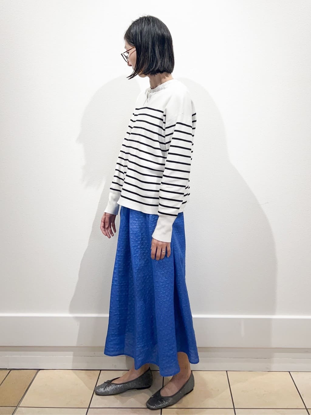 ももちぃさんの「index｜【定番/6color】名品フラットバレエシューズ」を使ったコーディネート