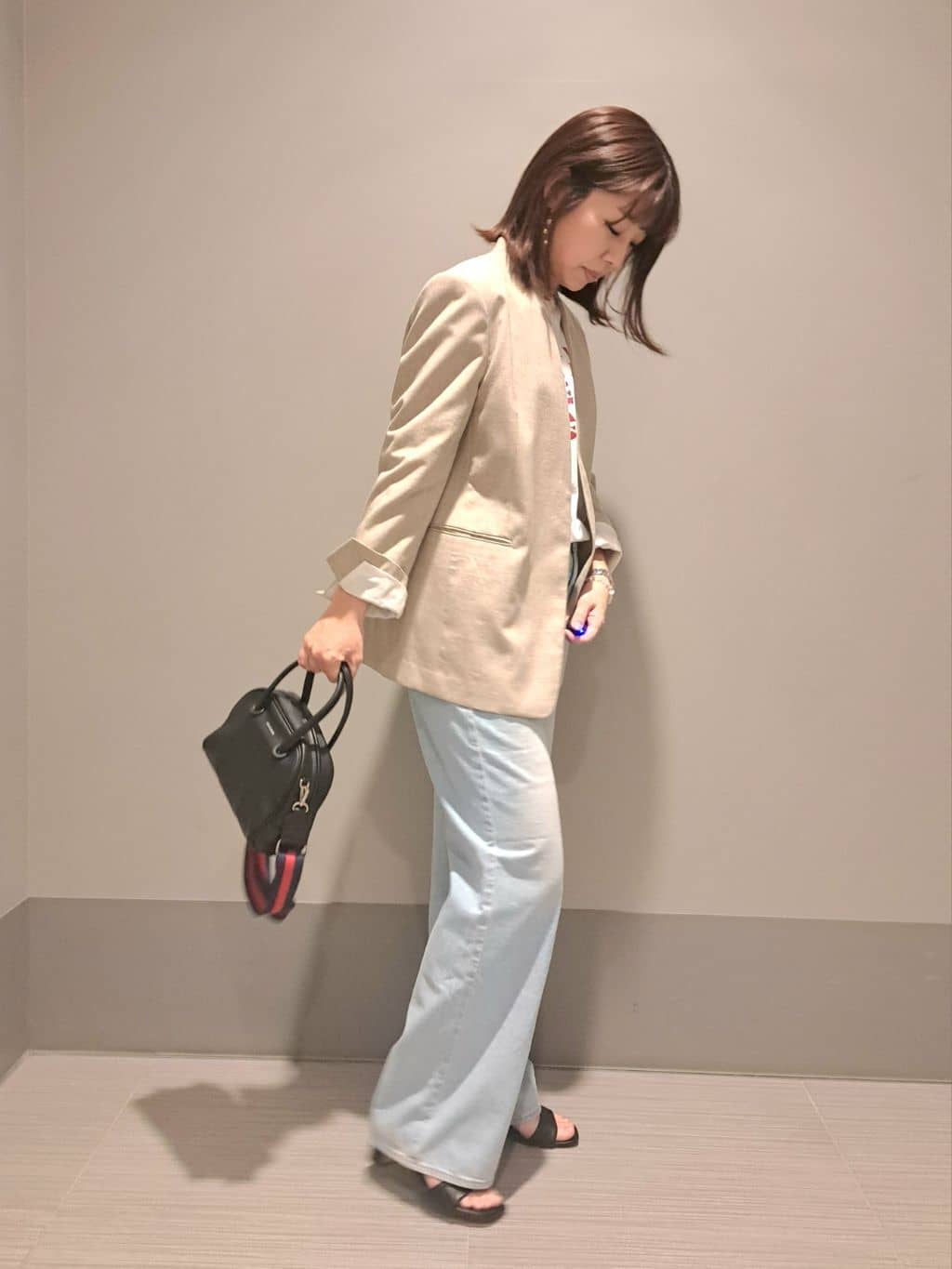 Takahashiさんの「DRESSTERIOR｜◆【ショルダー/2ＷＡＹ】ミニボストン」を使ったコーディネート
