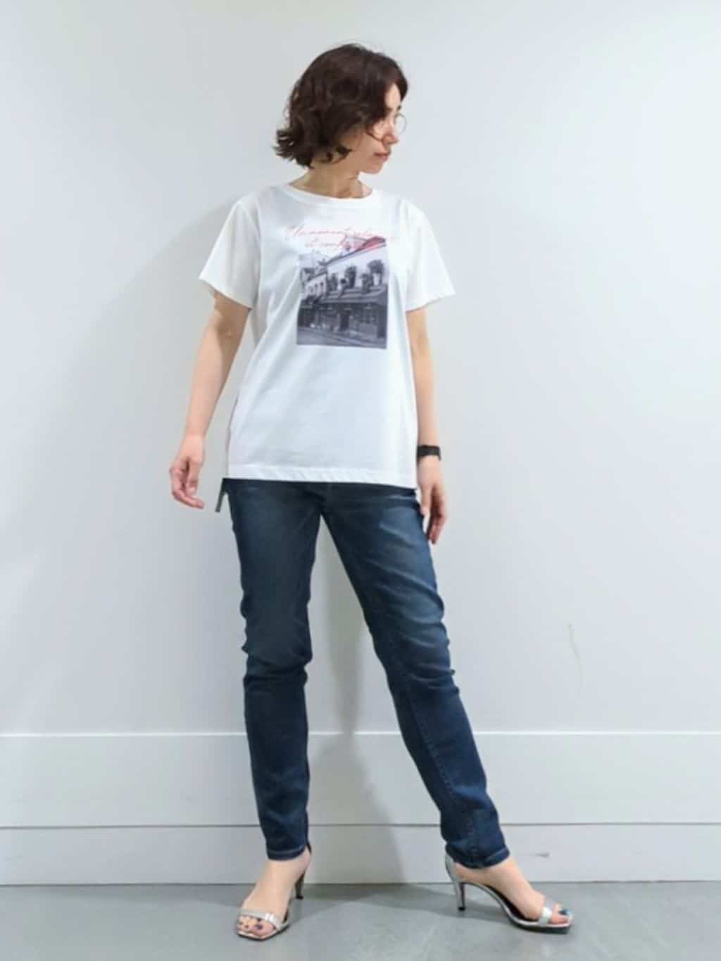 ミズタさんの「UNTITLED｜【Healthy DENIM&times;UNTITLED】別注 R Mrytle（リマートル）テーパードデニム」を使ったコーディネート
