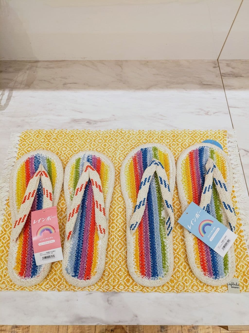 minoriさんの「212 KITCHEN STORE｜コットンサンダル スイカ L GR」を使ったコーディネート