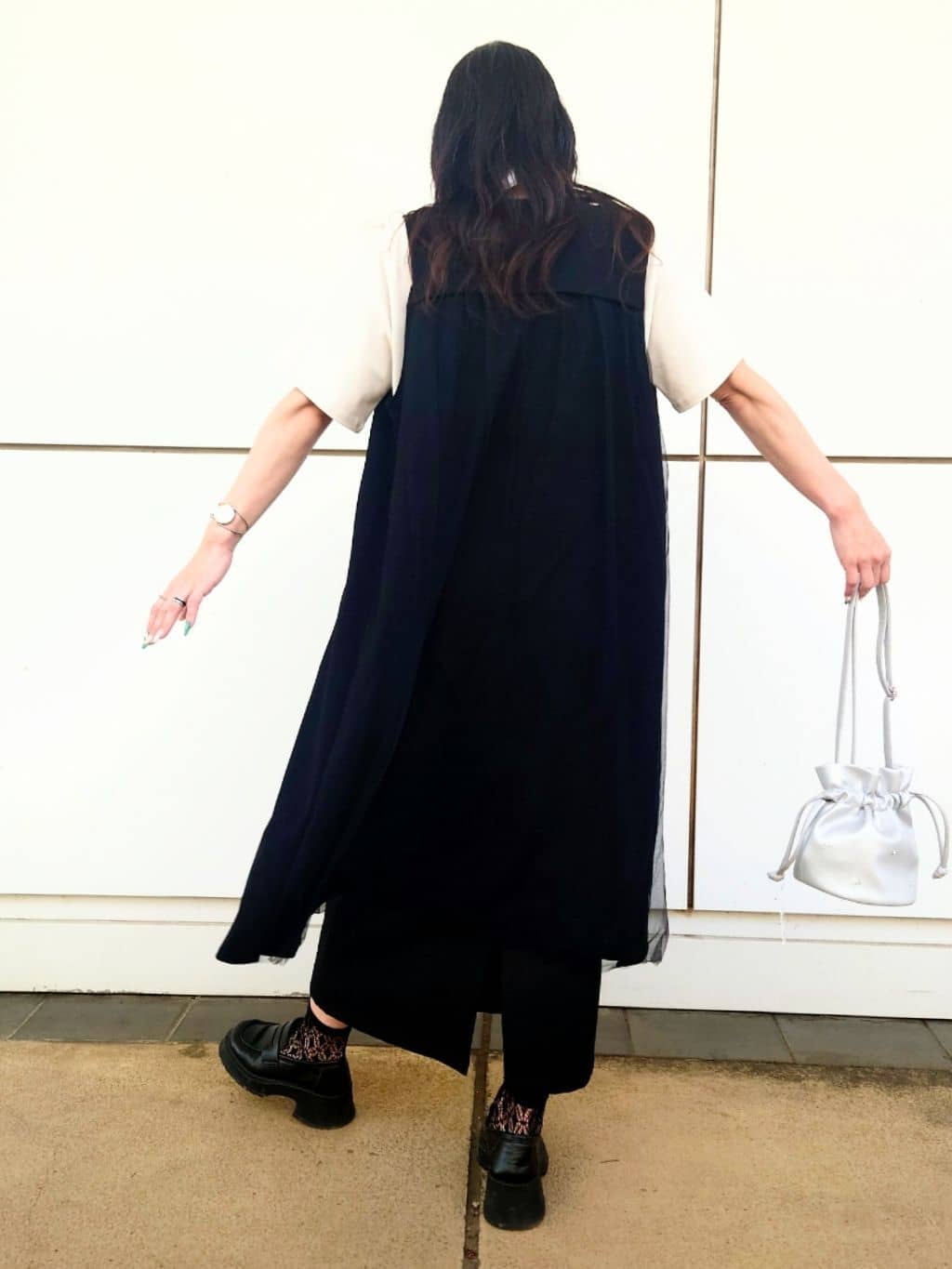 maimai*さんの「SHOO･LA･RUE｜◆旬を取り入れながら体型カバー ボタンレスエアリージレ」を使ったコーディネート