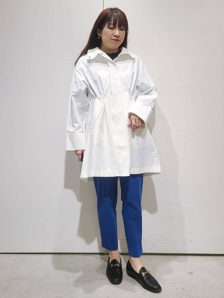 hmさんの「OPAQUE.CLIP｜◆《CLASSY掲載》ミドルスタンドコート【洗濯機洗い可】」を使ったコーディネート