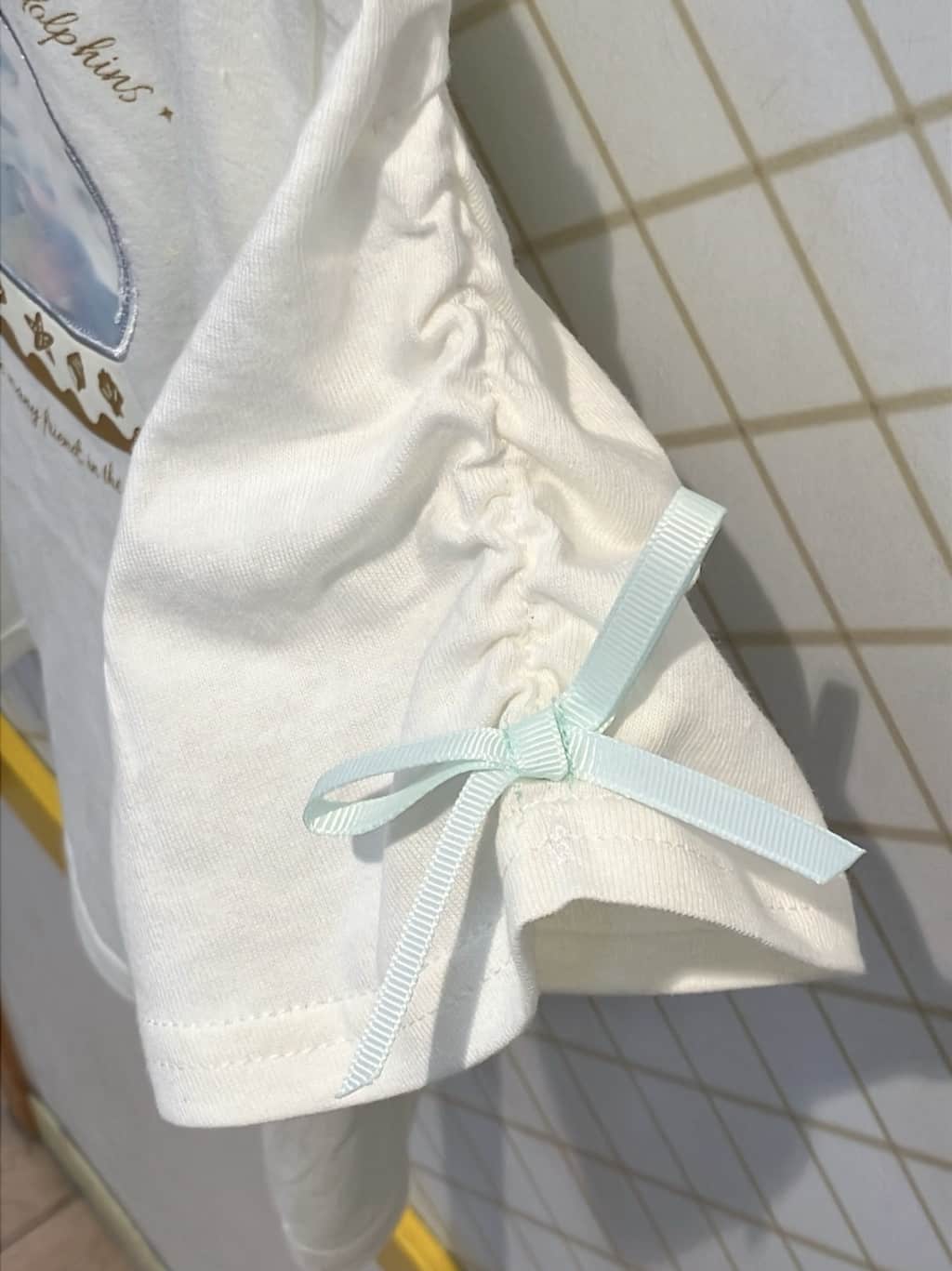 蒼さんの「SHOO･LA･RUE｜◆【洗える/100-150cm】スカラップ使いがキュートな デニムジャンドレ」を使ったコーディネート