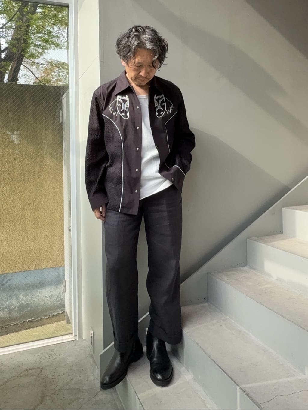 デザイナーTAKEman さんの「TAKEO KIKUCHI｜」を使ったコーディネート