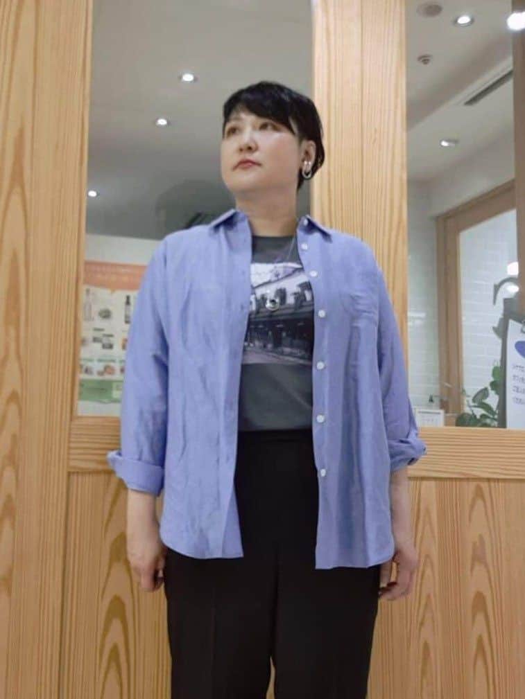 ますこさんの「UNTITLED｜」を使ったコーディネート