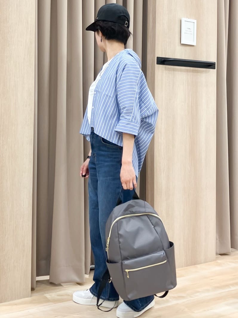 Keiさんの「grove｜【Lee&times;grove別注】WIDE DENIM PANTS」を使ったコーディネート