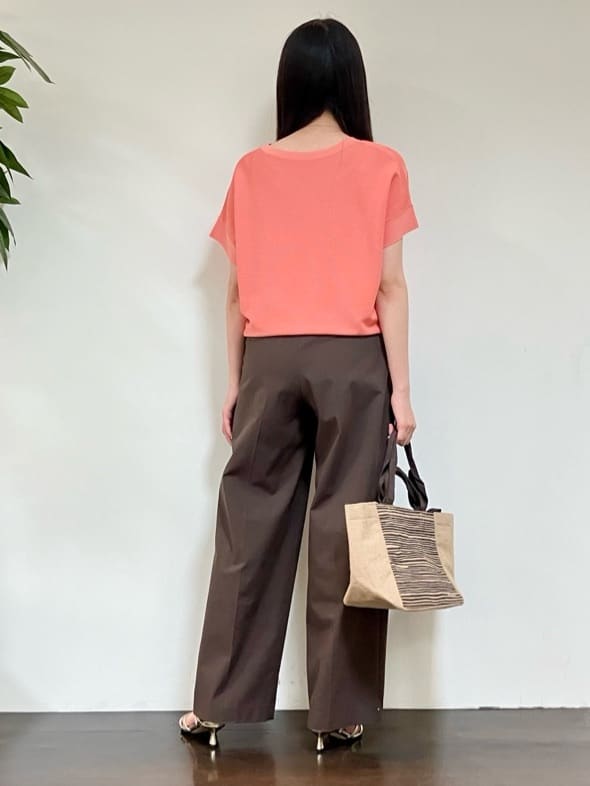 カレンさんの「UNTITLED｜ライトダブルリングネックレス」を使ったコーディネート