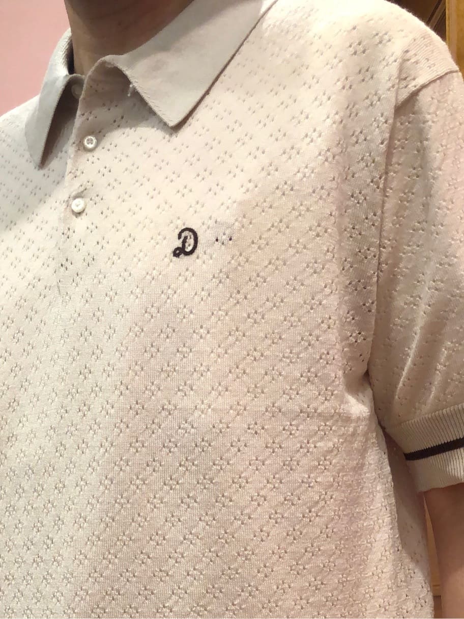 OKJさんの「DRESSTERIOR｜レースジャカード ニットポロ」を使ったコーディネート