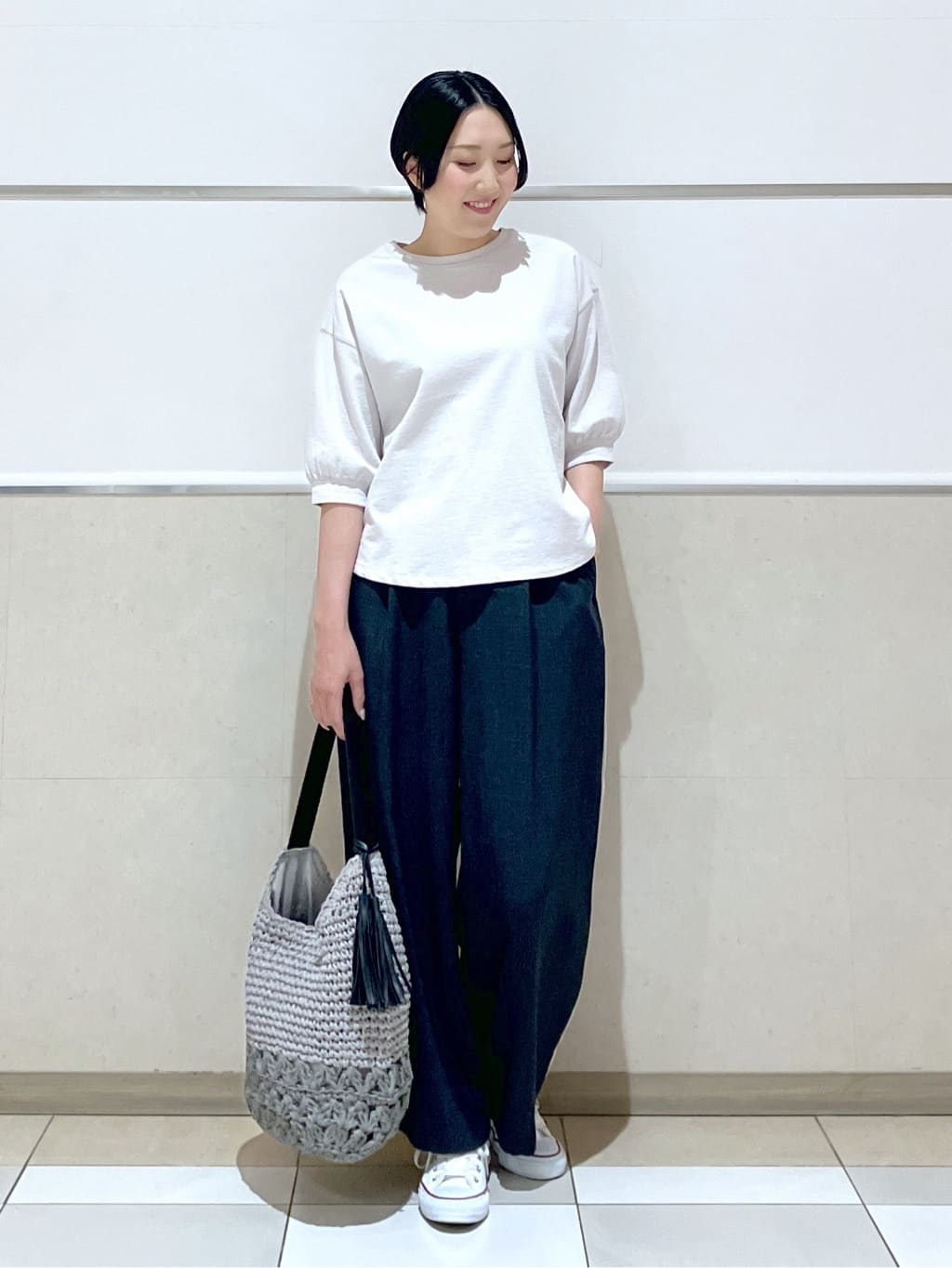 eriko さんの「Dessin｜【CONVERSE/コンバース】ハイカット」を使ったコーディネート