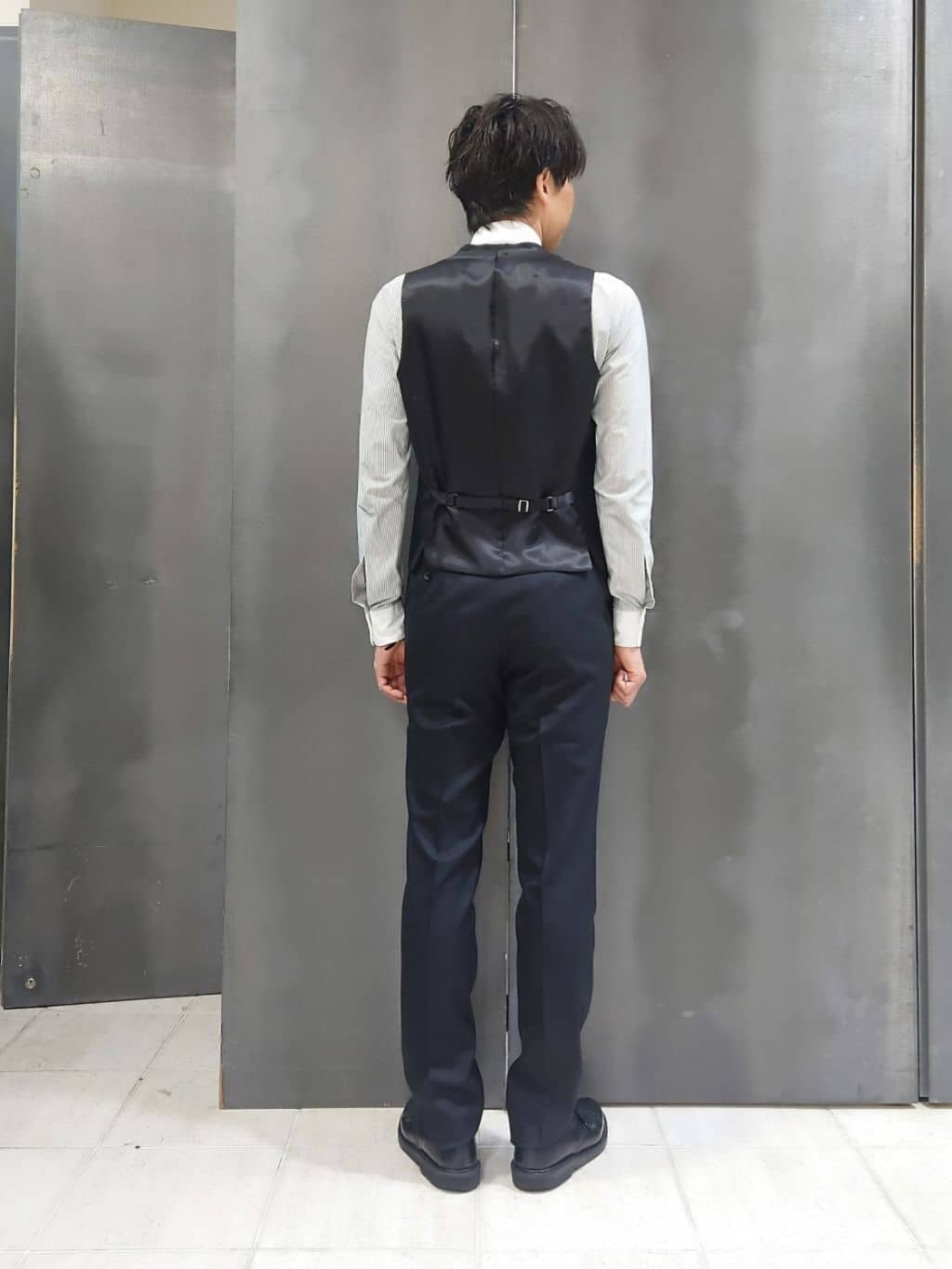 kawamuさんの「TAKEO KIKUCHI｜【Made in JAPAN】矢絣（やがすり）ベスト／ スリーピース対応」を使ったコーディネート