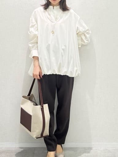 Miwaさんの「UNTITLED｜ライトダブルリングネックレス」を使ったコーディネート