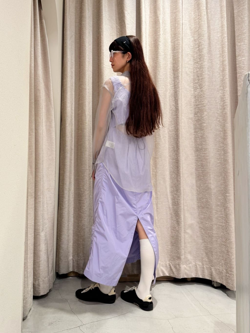 Rielさんの「CODE A｜sporty gathered dress」を使ったコーディネート