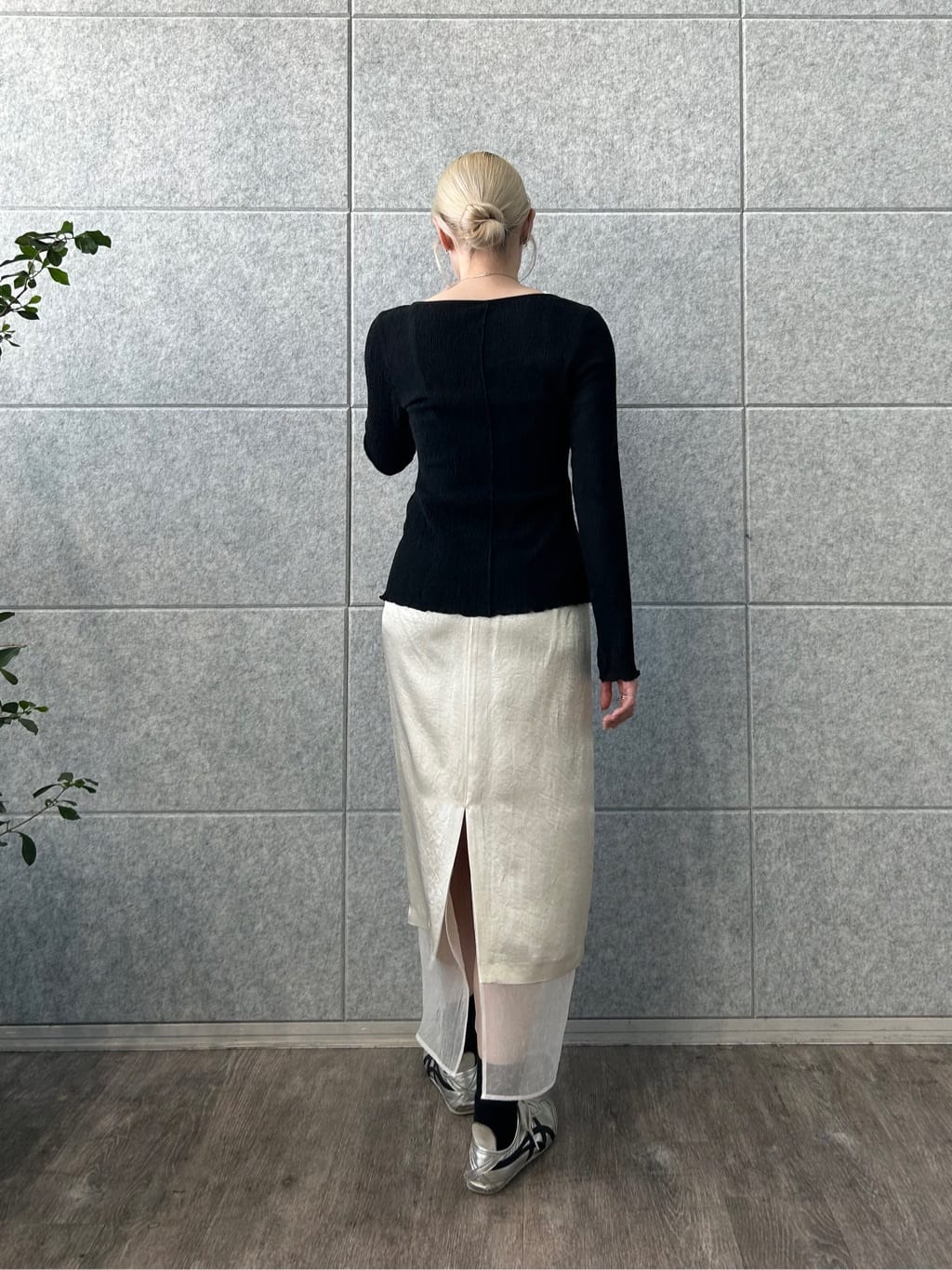 honoka Aさんの「CODE A｜【Cup-in】design cut camisole」を使ったコーディネート