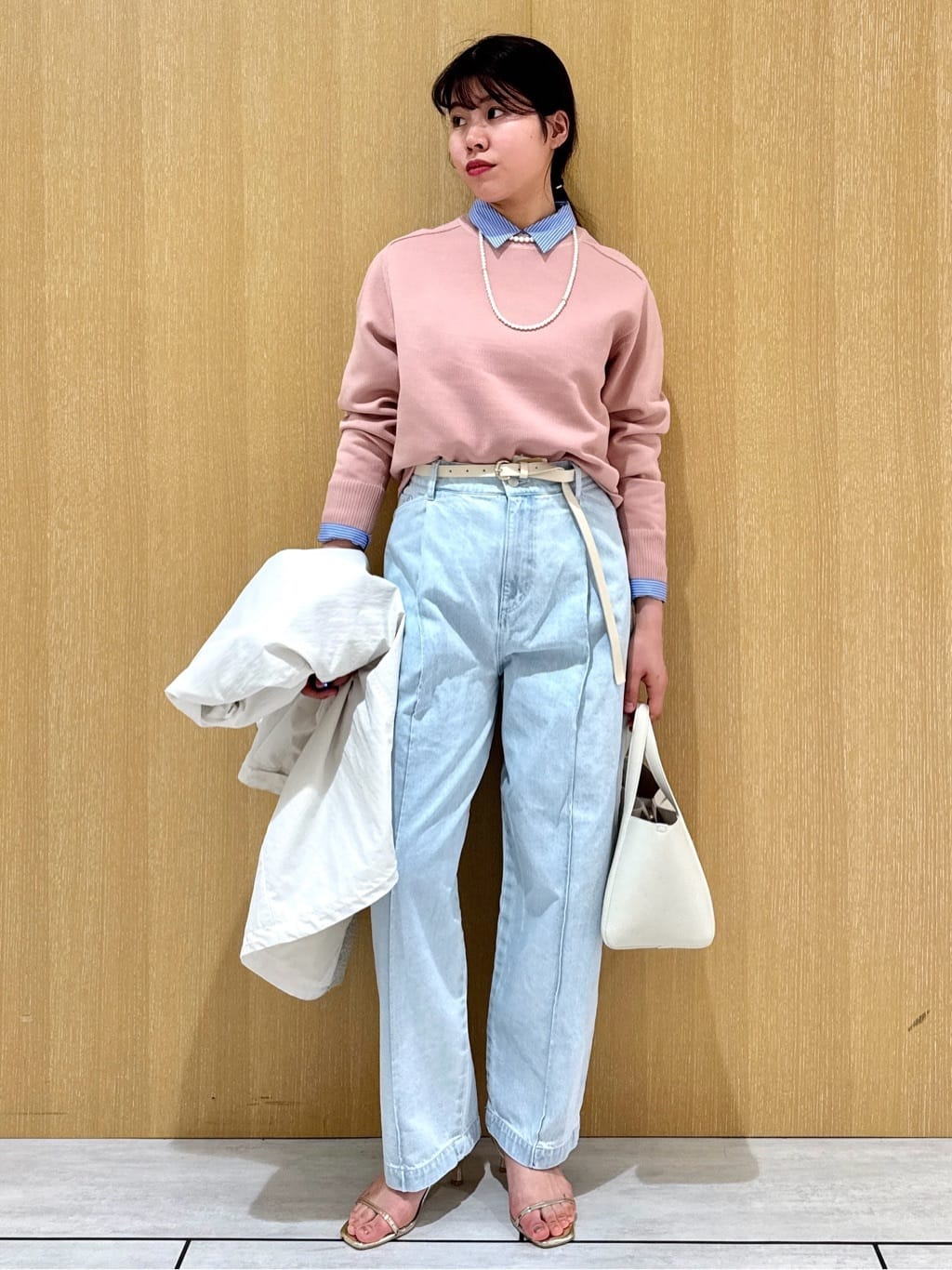 nanaさんの「UNTITLED｜【本革 旬トレンド】ナローベルト」を使ったコーディネート