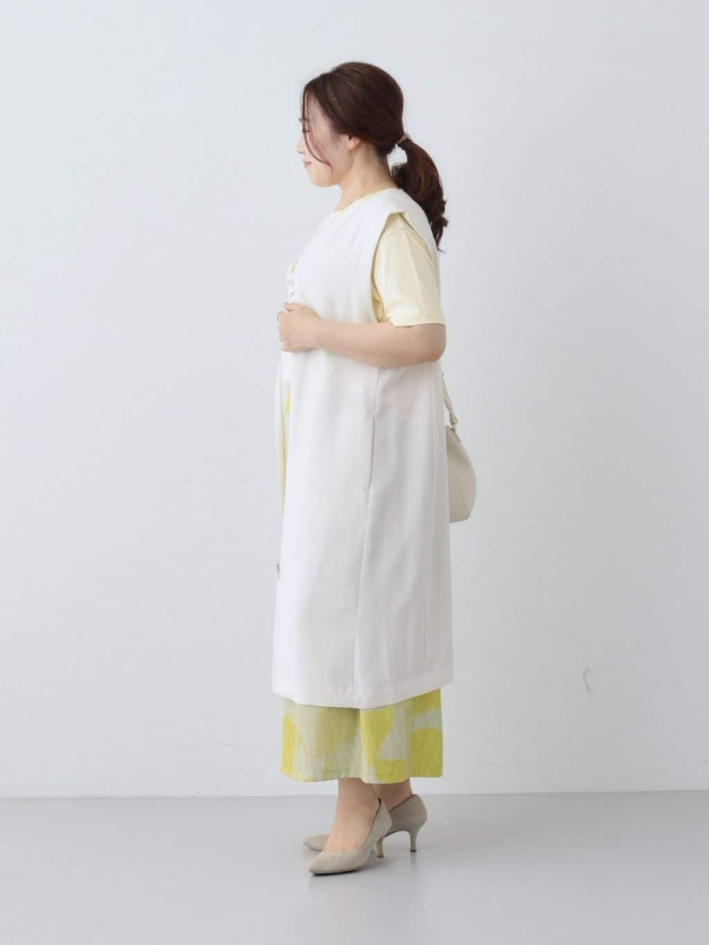 kaoさんの「INDIVI｜◆【着る日傘/遮熱/UVケア】ロングジレジャケット」を使ったコーディネート