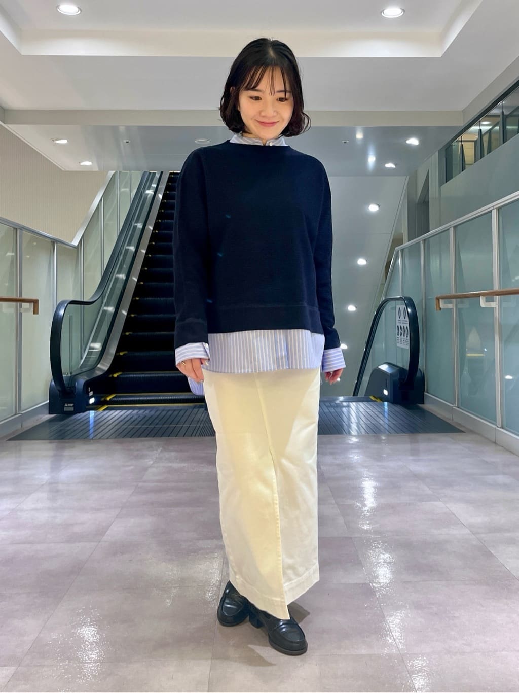 ちりんさんの「UNTITLED｜◆セミタイトデニムスカート」を使ったコーディネート