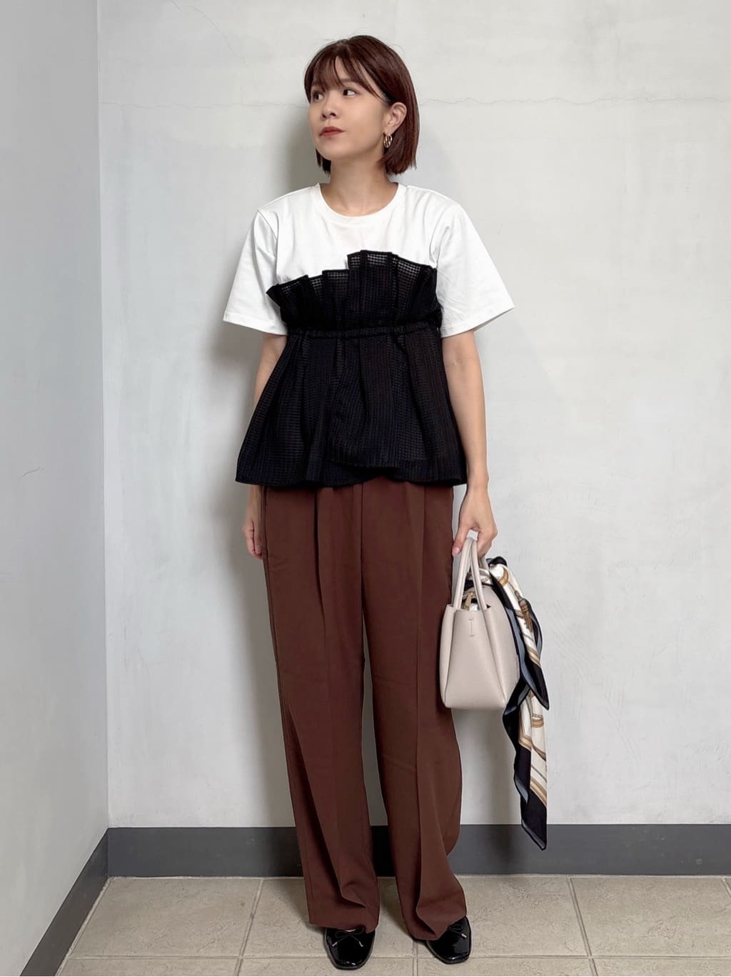 Ariさんの「OPAQUE.CLIP｜【定番/6color】名品フラットバレエシューズ」を使ったコーディネート