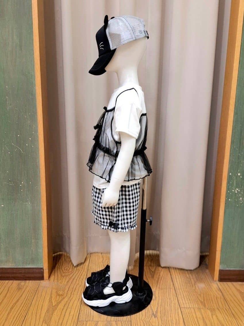 haruさんの「SHOO･LA･RUE｜◆【100-120cm】チュールキャミTシャツ」を使ったコーディネート