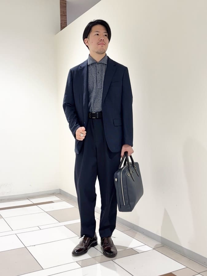 及川さんの「TAKEO KIKUCHI｜ストレートチップシューズ[ メンズ ビジネス シューズ 結婚式 ]」を使ったコーディネート