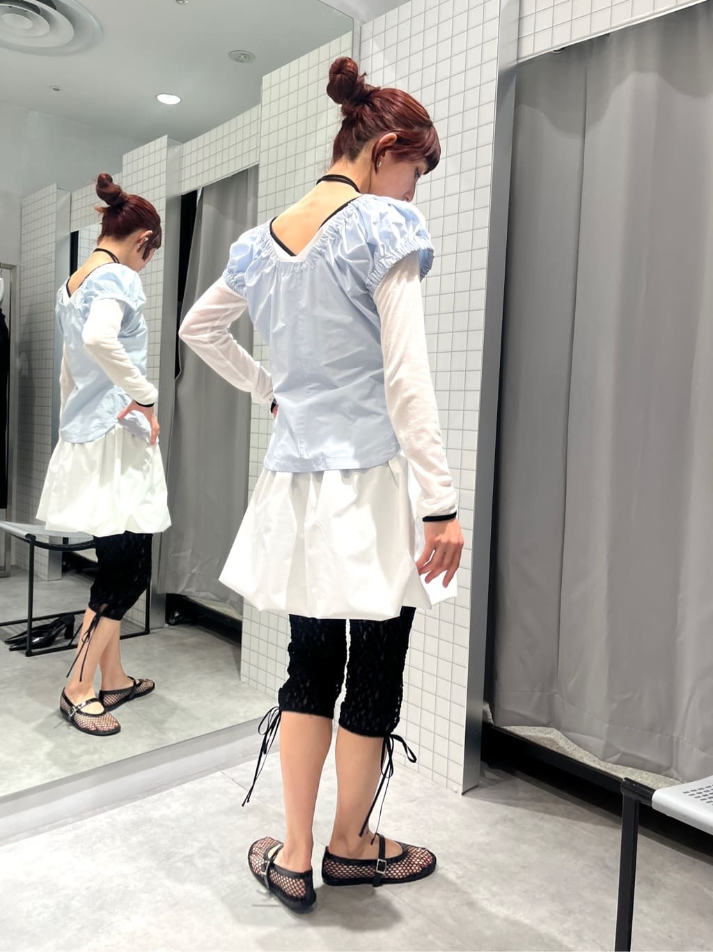 Rielさんの「CODE A｜lace leggings」を使ったコーディネート