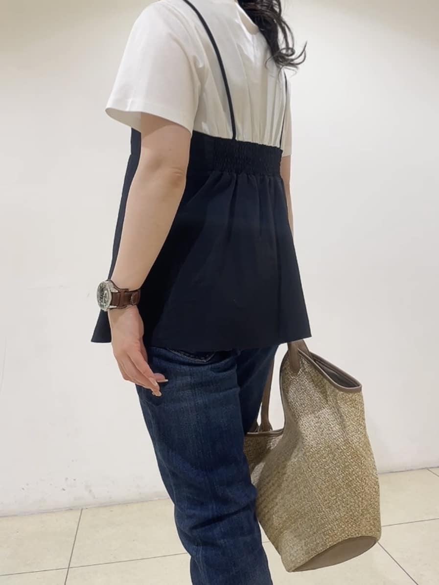 watanabeさんの「UNTITLED｜【Healthy DENIM&times;UNTITLED】別注 R Mrytle（リマートル）テーパードデニム」を使ったコーディネート