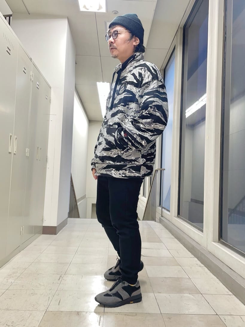 MAKOTO AIさんの「TAKEO KIKUCHI｜ラスタウォーカーニットCAP」を使ったコーディネート