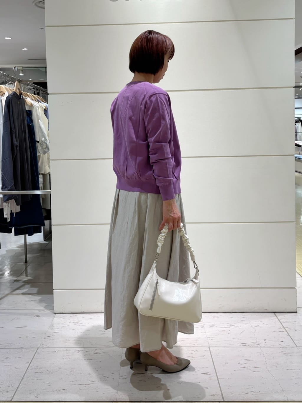 Satoさんの「UNTITLED｜◆【11色展開/コットン100/アンサンブル可能】 プルオーバーニット」を使ったコーディネート