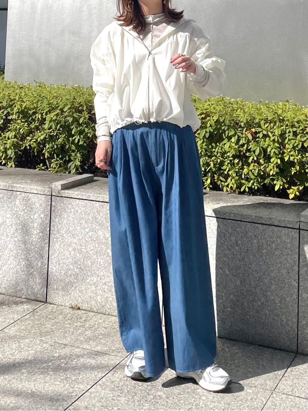 ねねさんの「INDIVI｜」を使ったコーディネート