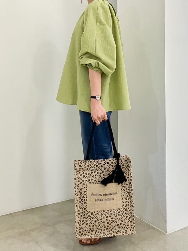 kanakoさんの「grove｜◆2WAYサッカースモックブラウス」を使ったコーディネート