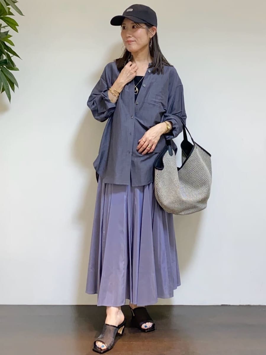 tomoさんの「UNTITLED｜コットンキャミソール」を使ったコーディネート
