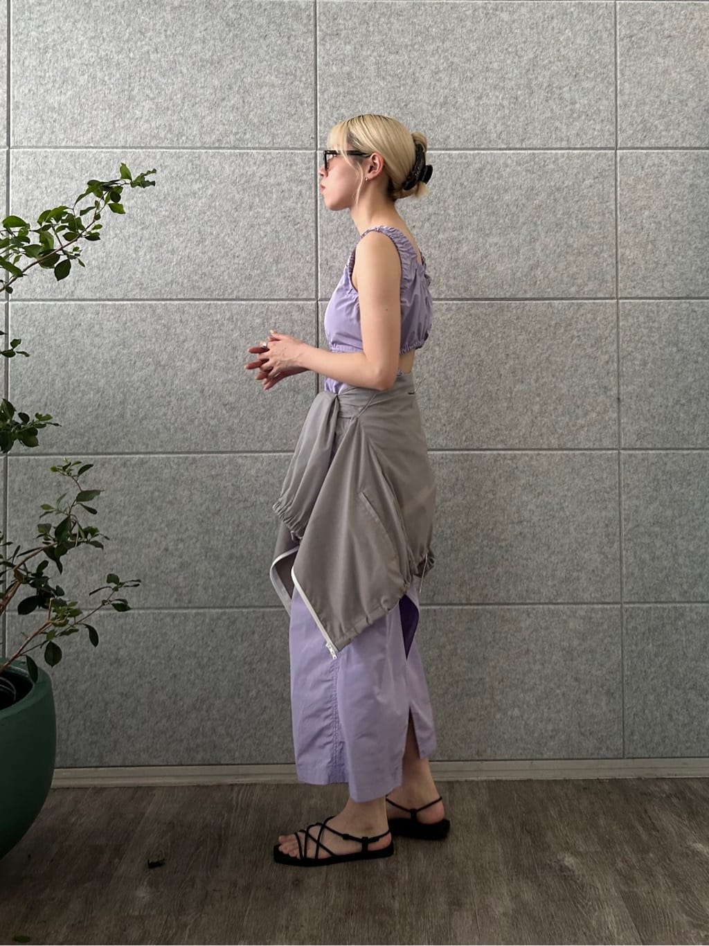 honoka Aさんの「CODE A｜sporty gathered dress」を使ったコーディネート
