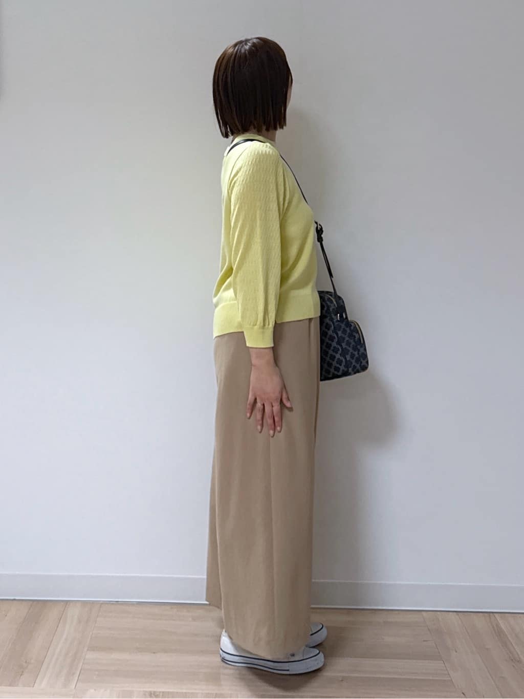 amiさんの「Reflect｜◆【WEB先行カラーあり／洗える】パフスリーブニット」を使ったコーディネート