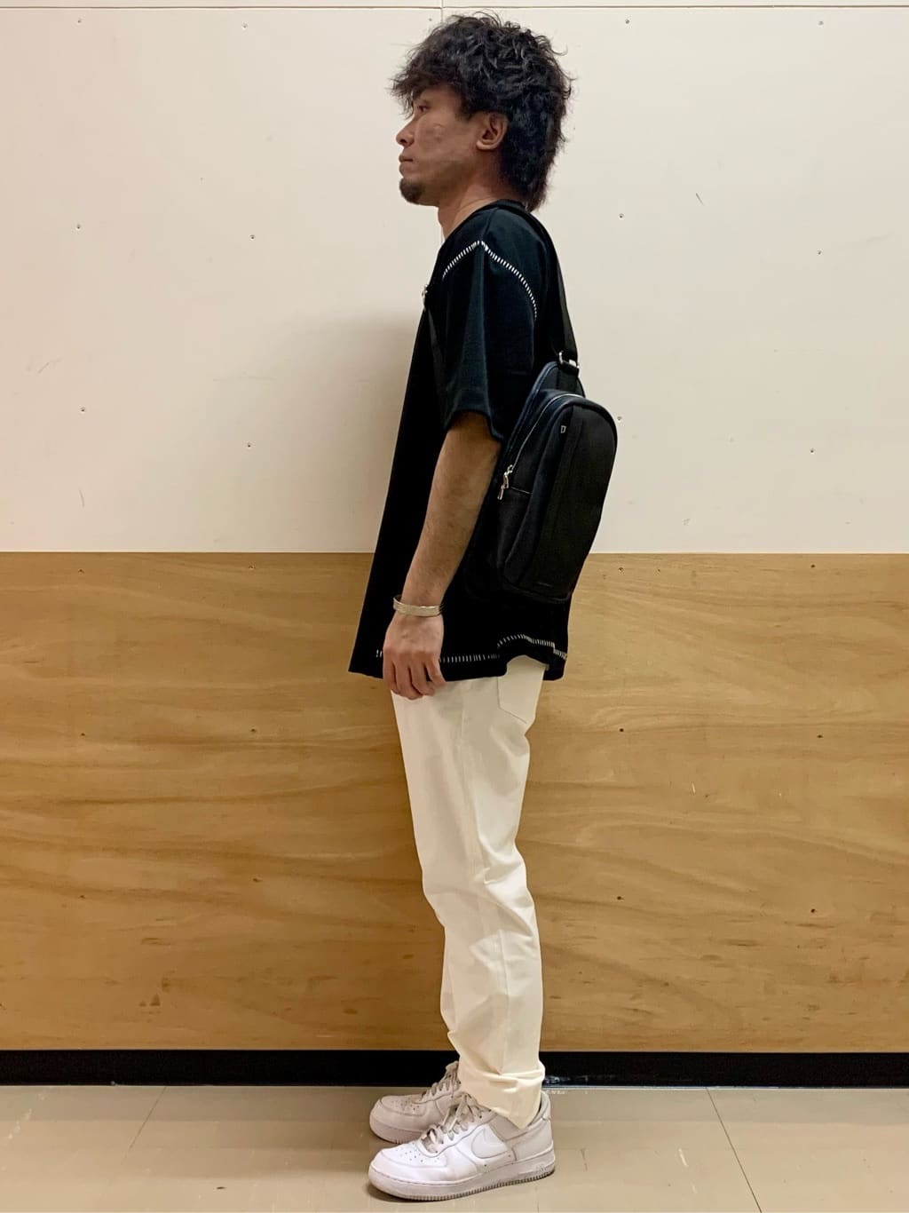 MATUさんの「THE SHOP TK｜◆ブランケットステッチ半袖Tシャツ」を使ったコーディネート