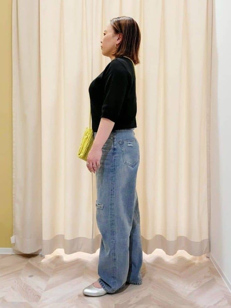 nanahachiさんの「SHOO･LA･RUE｜◆プリーツミニショルダーバッグ」を使ったコーディネート
