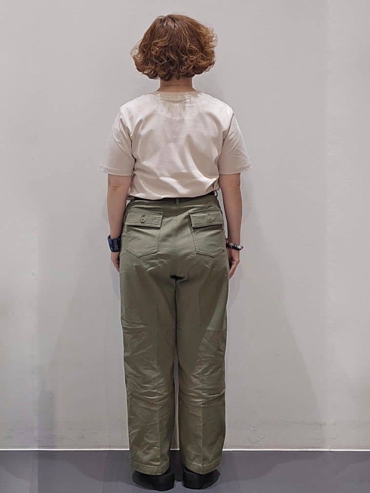 ゆきをさんの「OPAQUE.CLIP｜◆《5色展開／SS-LLサイズ》ベーシックTシャツ【UV／接触冷感／洗濯機洗い可】」を使ったコーディネート