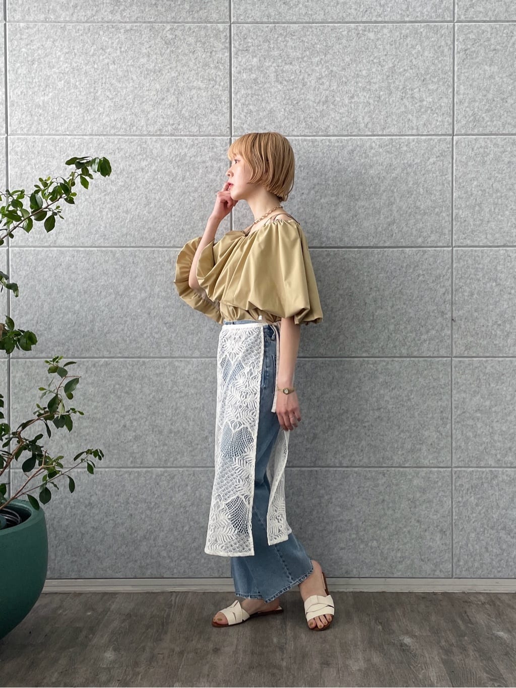 mikuさんの「INDIVI｜」を使ったコーディネート