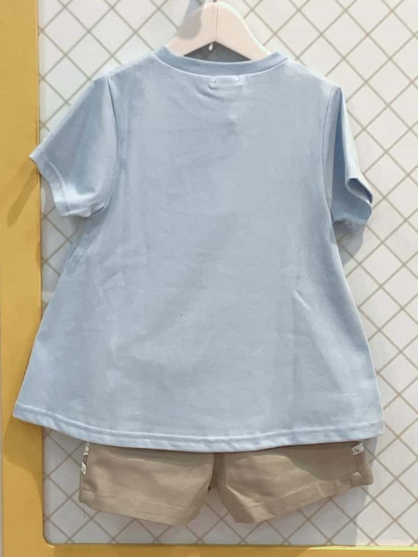 蒼さんの「SHOO･LA･RUE｜◆【100-120cm】プリントフレアTシャツ」を使ったコーディネート