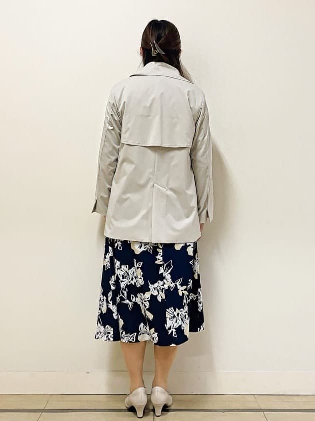 chisaさんの「Reflect｜◆【手洗い可／撥水】ライティミドル丈コート」を使ったコーディネート