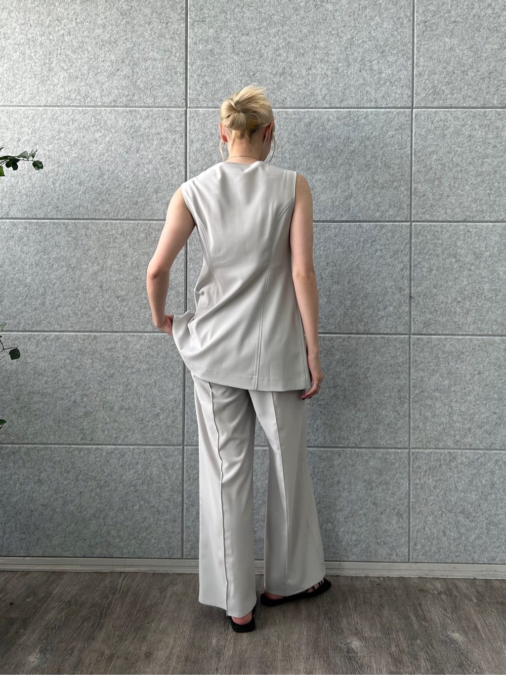 honoka Aさんの「CODE A｜french twill easy trouser」を使ったコーディネート