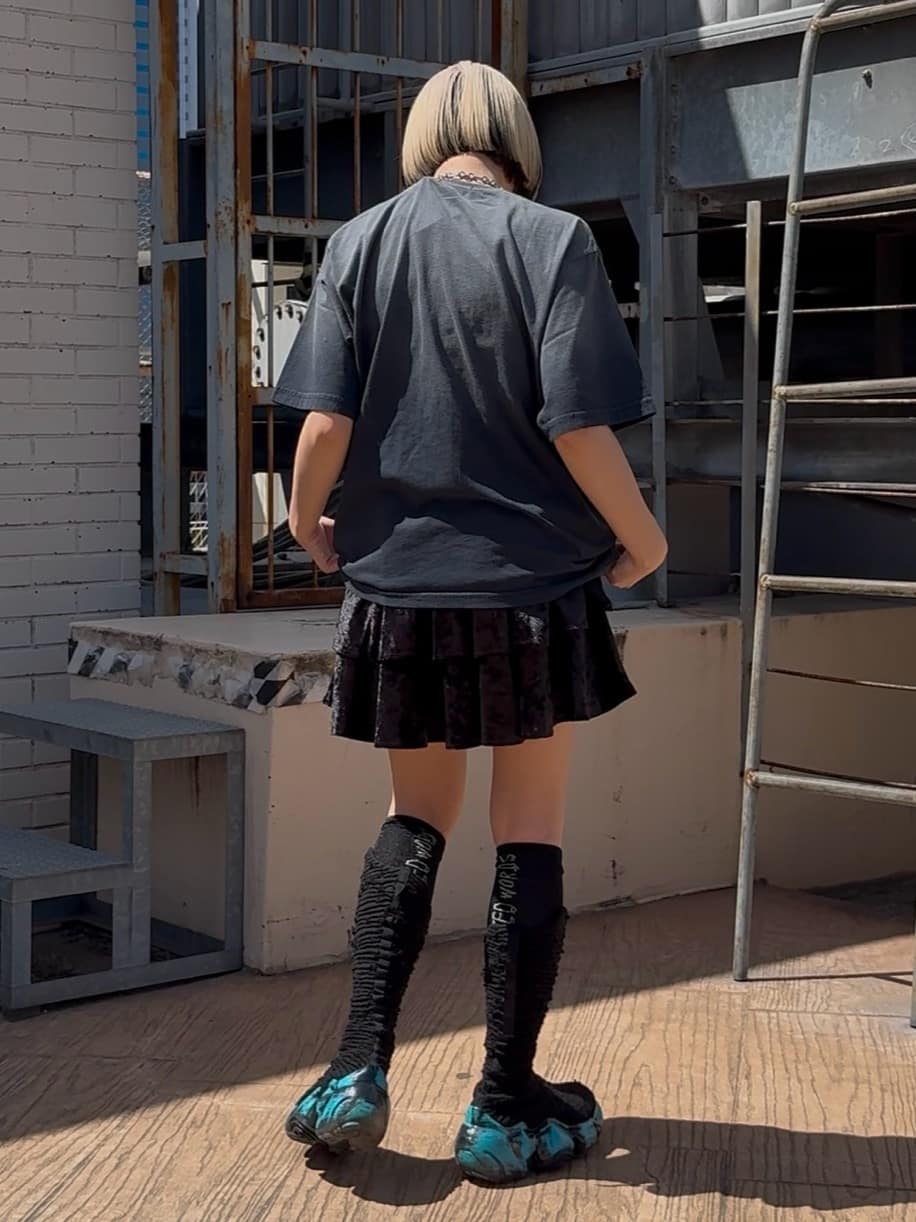 川本葵さんの「tk.TAKEO KIKUCHI｜◆K&rsquo;PJT by AYUTA 『VINTAGE T－shirt』」を使ったコーディネート