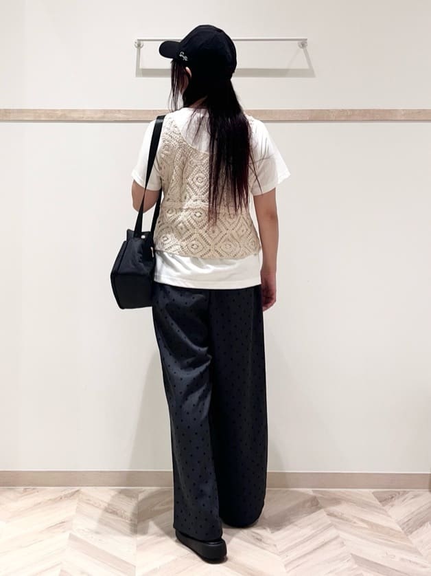 nanaさんの「SHOO･LA･RUE｜◆シャイニーキャップ」を使ったコーディネート