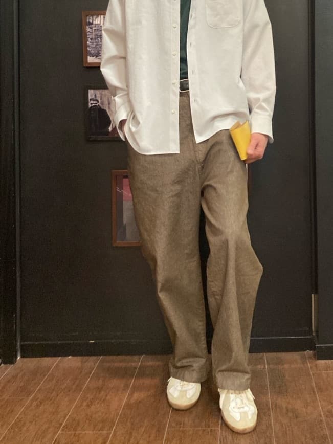 KDDさんの「TAKEO KIKUCHI｜【ソフト＆ナチュラル】ミニメッシュ レザー 2つ折り財布」を使ったコーディネート