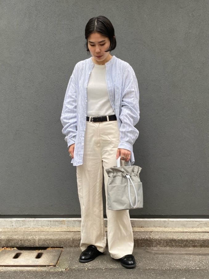 Uさんの「HIROKO HAYASHI｜LUINI（ルイーニ）ショルダーバッグ」を使ったコーディネート