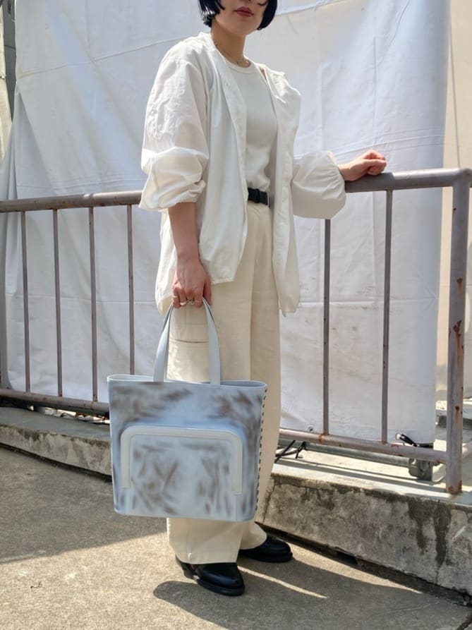 Uさんの「HIROKO HAYASHI｜◆GELA（ジェーラ）トートバッグ」を使ったコーディネート