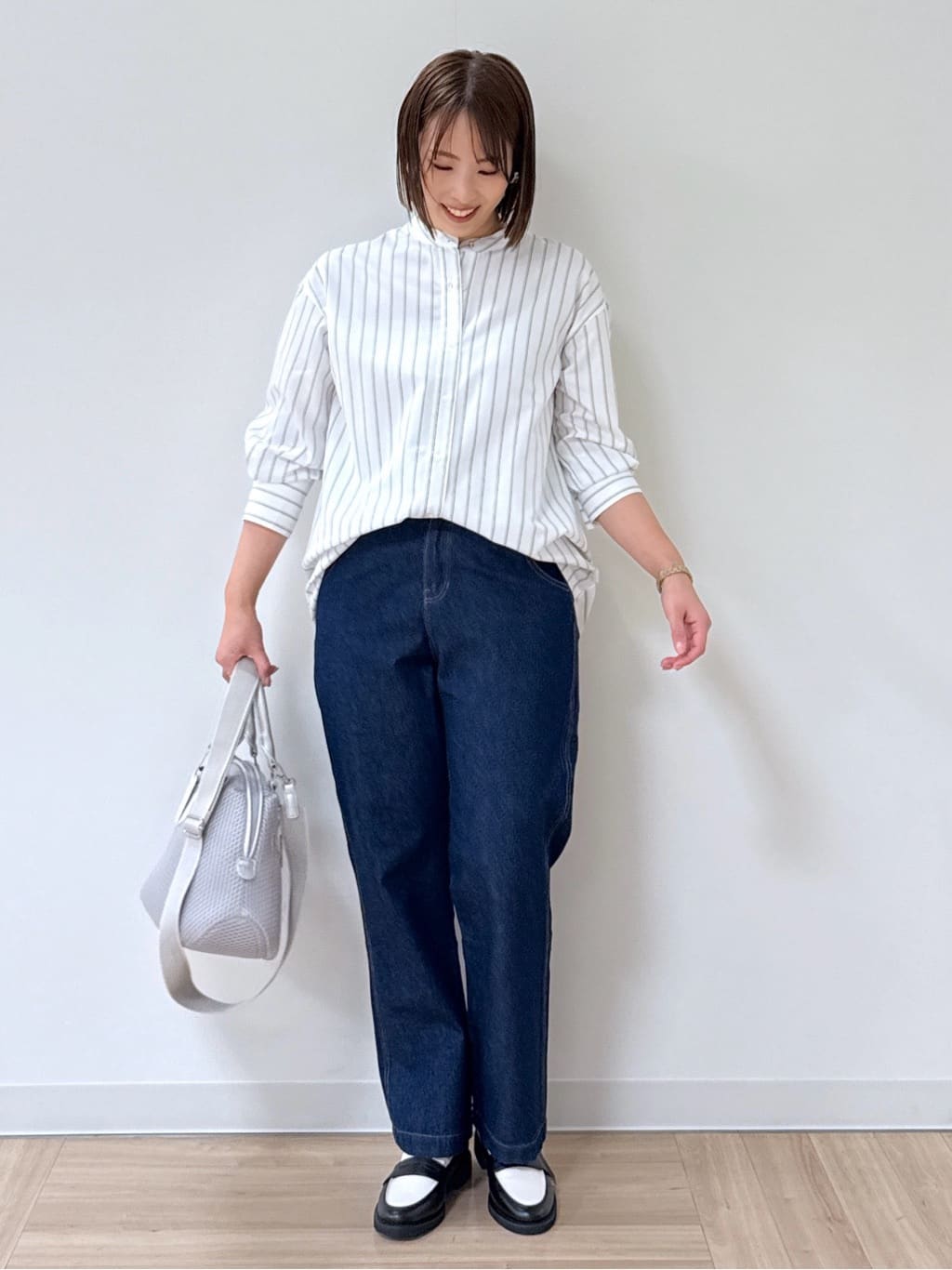 amiさんの「Reflect｜◆【軽羽織りに◎】フーデッドニットカーディガン」を使ったコーディネート