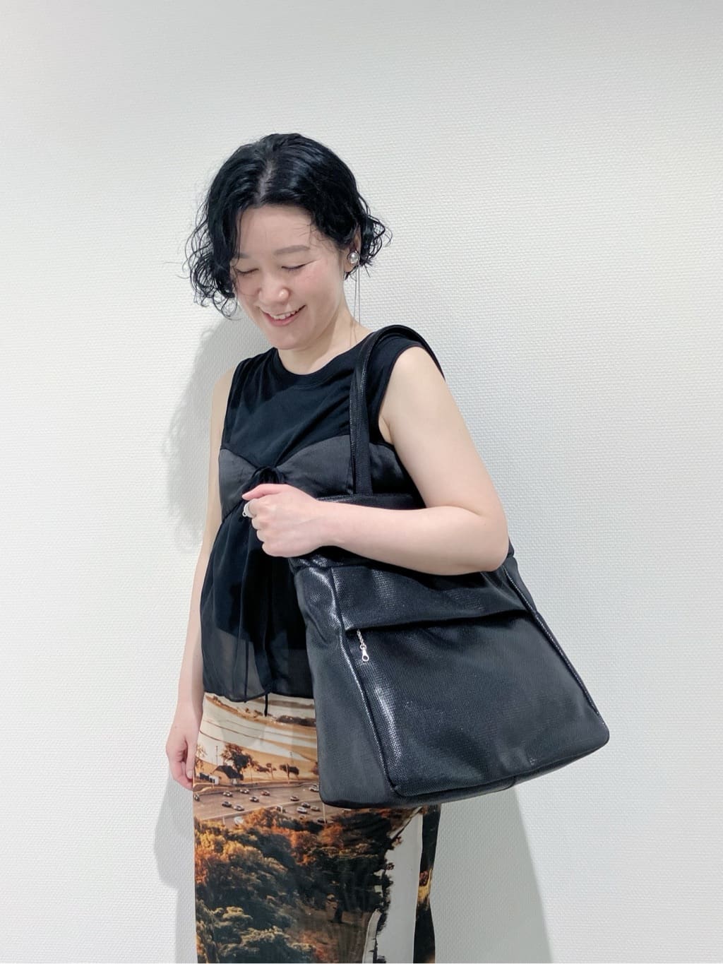 Cさんの「HIROKO HAYASHI｜MAMELI（マメリ）2wayトートバッグ」を使ったコーディネート