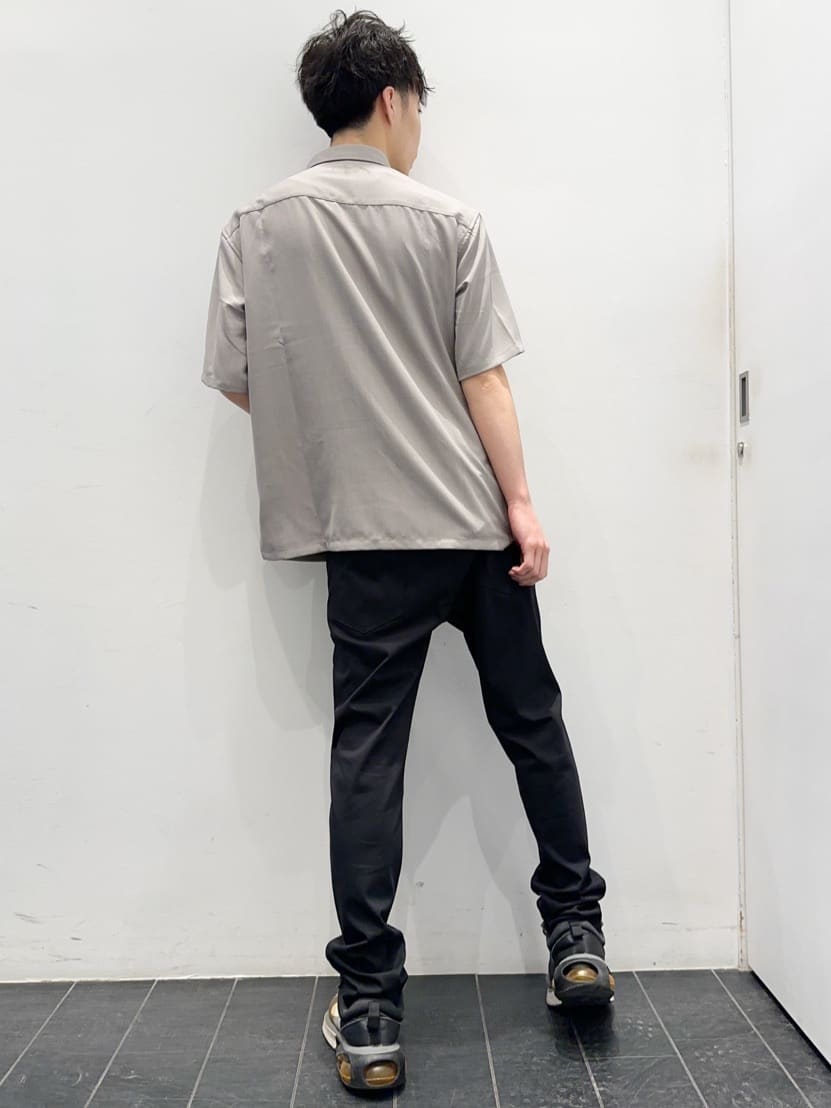ちびちゃんさんの「THE SHOP TK｜◆ドライポリ 半袖シャツ　セットアップ可/吸水速乾/軽量/洗濯機OK」を使ったコーディネート
