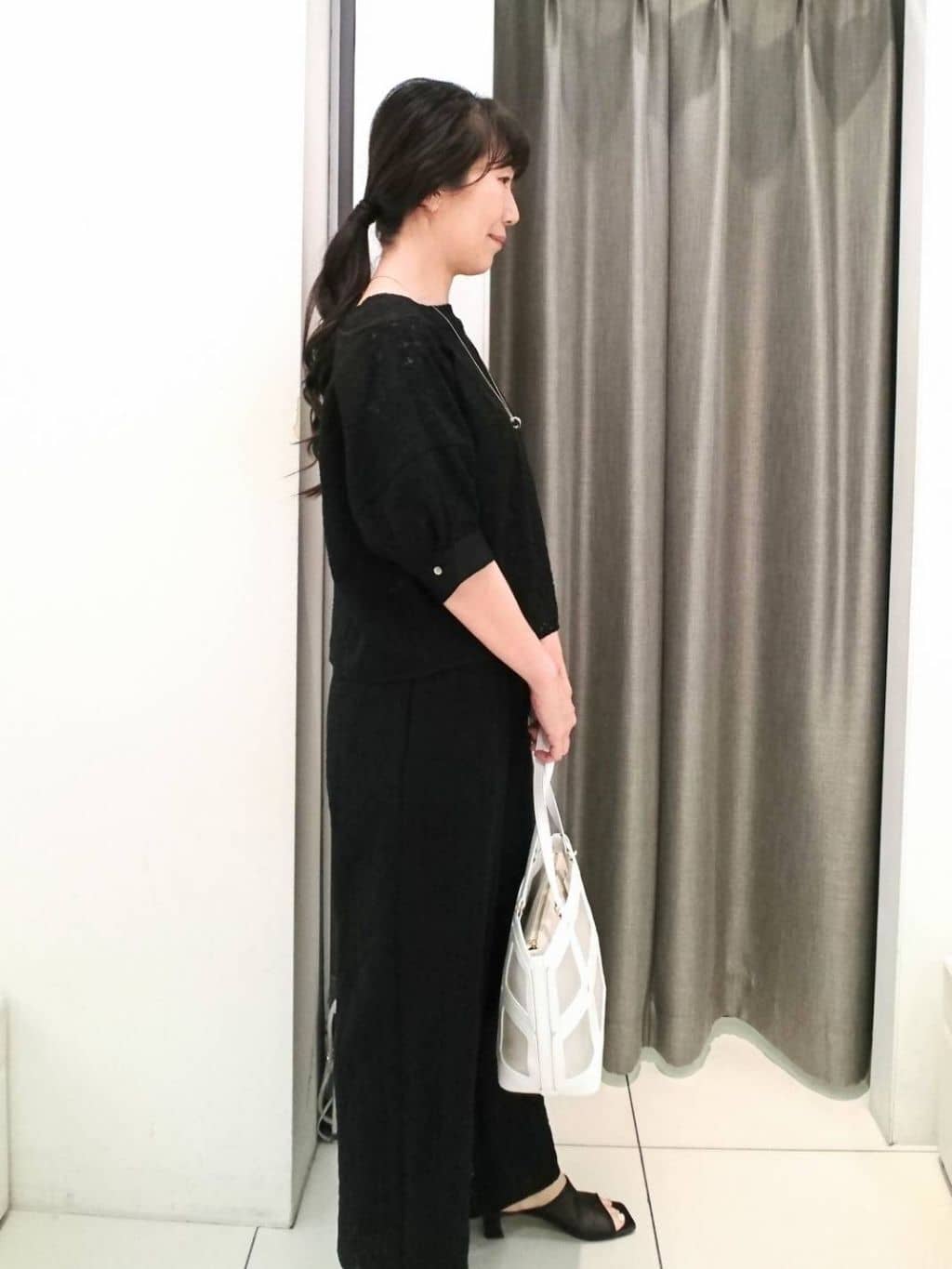 YABUさんの「UNTITLED｜エポトリニティネックレス」を使ったコーディネート